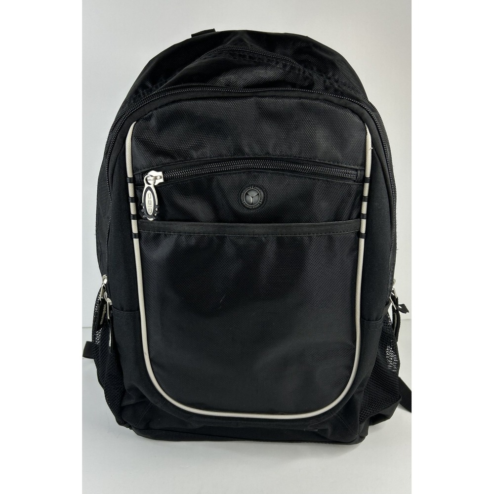 OGIO Carbon Padded Audio Pocket Black School/Travel 17" Backpack 18Hx11Wx8D NWOT